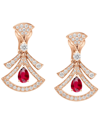 Серьги Bvlgari Divas' Dream Earrings 356954