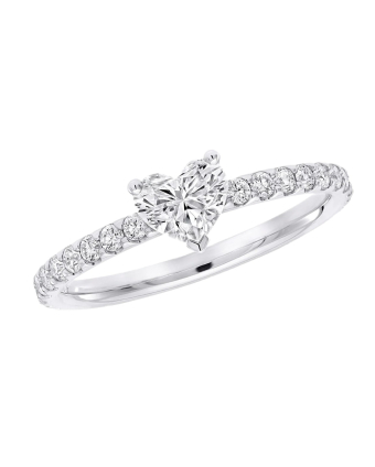 Кольцо Graff Foufou Heart Shape Diamond Ring RGR1123