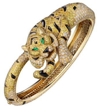 Браслет Cartier Faune et Flore de Cartier Yellow, Orange and Brown Diamonds CRH6044117
