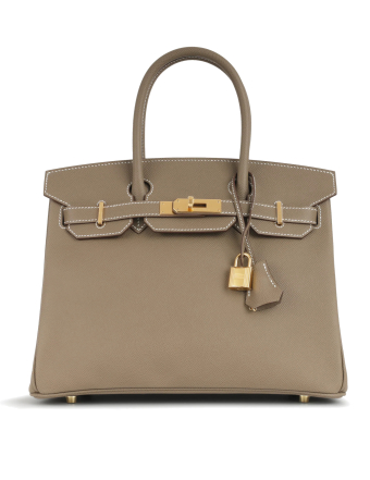 Сумка Hermes Birkin 30 Etoupe Epsom GHW