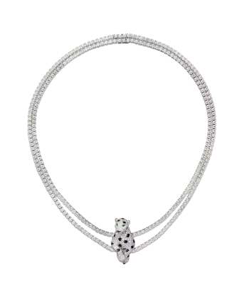Колье Cartier Panthere de Cartier Paved Multi-Wear Necklace H7001350