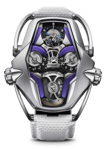 MB&F Horological Machines 49.3 x 43.6 mm HM12 The Guardian Purple