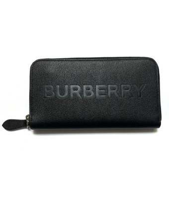 Кошелек Burberry Black Leather