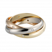 Кольцо Cartier Trinity Medium Ring, артикул: B4038800