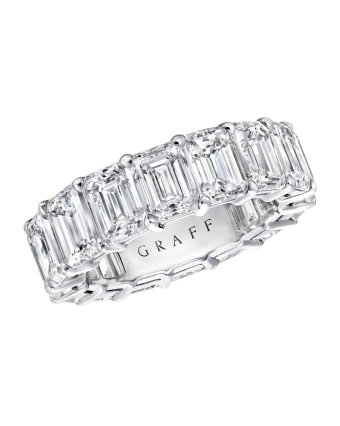 Обручальное кольцо Graff Classic Graff Emerald Cut Diamond Wedding Band RGET047
