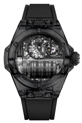 Hublot Exceptional Timepieces MP-11 14-Day Power Reserve Black Sapphire 45 mm 911.JB.0140.RX