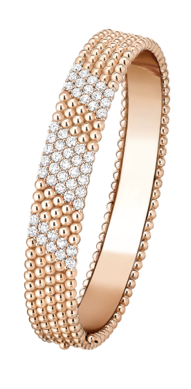 Браслет Van Cleef & Arpels Perlee Diamants Medium VCARPFYF00