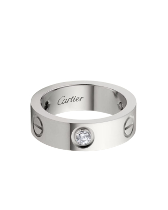 Кольцо Cartier Love Ring 3 Diamonds Classic Model B4032500