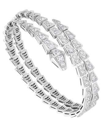 Браслет Bvlgari Serpenti Viper Two-Coil Bracelet 357273
