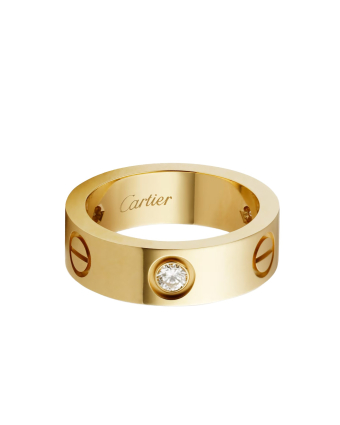 Кольцо Cartier Love Ring 3 Diamonds Classic Model B4032400