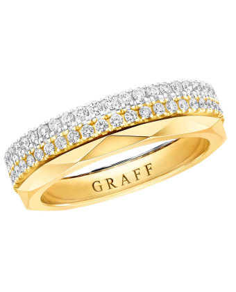 Кольцо Graff Laurence Graff Signature Three-Row Layered Diamond Ring RGR1084