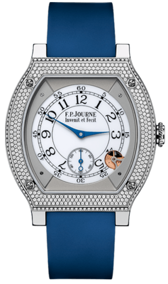 F.P. Journe Elegante 48 mm Titanium Set With Diamonds Royal Blue