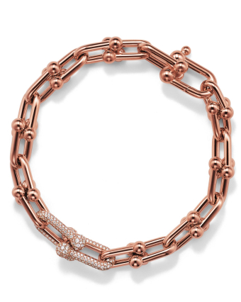 Браслет Tiffany HardWear Medium Link Bracelet Pavé Diamonds 70881500