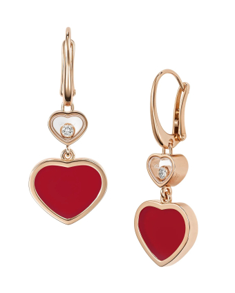 Серьги Chopard Happy Hearts Earrings 837482-5820