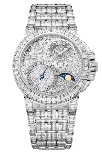 Harry Winston Ocean Date Moon Phase Automatic 36 mm OCEAMP36WW005