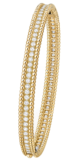 Браслет Van Cleef & Arpels Perlee Diamants Medium VCARP27B00