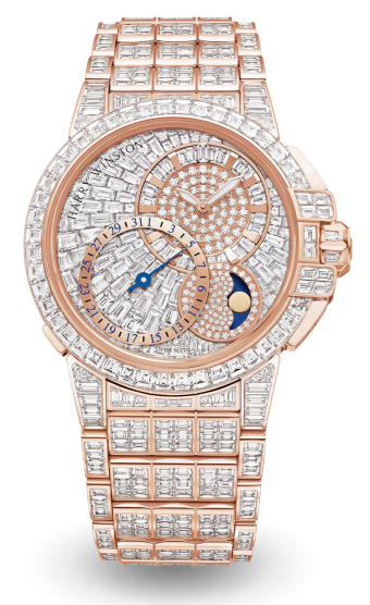 Harry Winston Ocean Date Moon Phase Automatic 42.2 mm OCEAMP42RR004 Limited Edition
