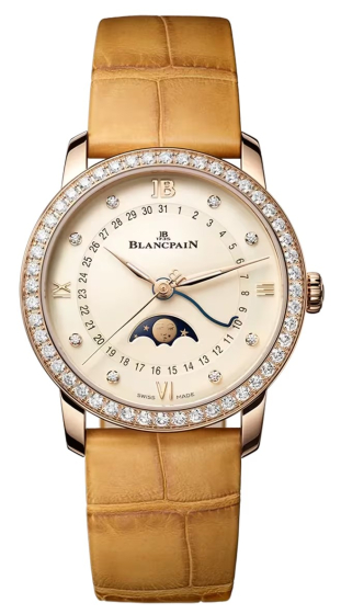 Blancpain Villeret Quantieme Phases de Lune 33.2 mm 6126N 2987 55B