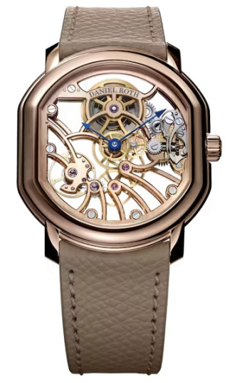 Daniel Roth Extra Plat Rose Gold Skeleton 38,6 mm x 35,5 mm