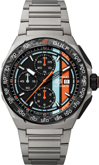 TAG Heuer Formula 1 Chronograph x Gulf 44 mm CBZ208B.BF0009
