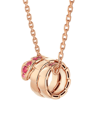 Подвеска Bvlgari Serpenti Viper Necklace 358888
