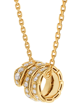 Подвеска Bvlgari Serpenti Viper Necklace 357936