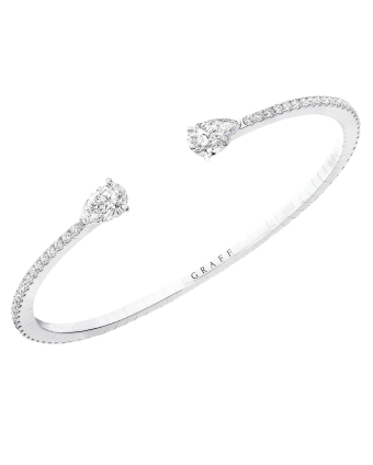Браслет Graff Duet Pave Diamond Bangle RGB380