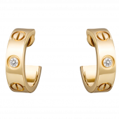 Серьги Cartier Love 2 Diamonds Earrings B8022900