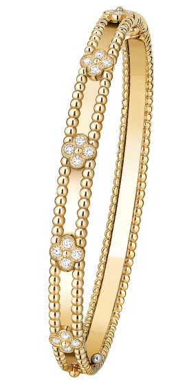 Браслет Van Cleef & Arpels Perlee Sweet Clovers Medium VCARP6X600