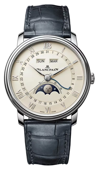Blancpain Villeret Quantieme Complet 40.2 mm 6654N 1142 55B