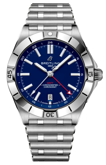 Breitling Chronomat Automatic GMT 40 mm NFL New York Giants Edition A32398C11C1A1