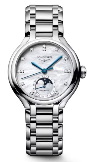 Longines PrimaLuna Moonphase 34 mm L8.126.4.87.6