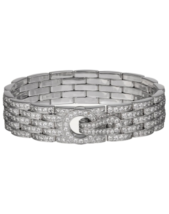 Браслет Cartier Agrafe Paved H6020017