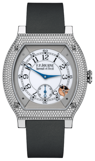F.P. Journe Elegante 48 mm Titanium Set With Diamonds Anthracite