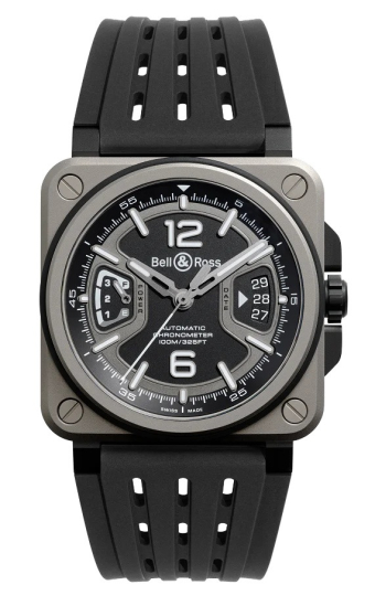 Bell & Ross BR-X3 Black Titanium 41 mm BRX3R-BL-TI/SRB