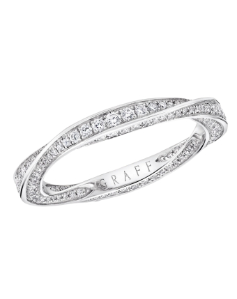 Кольцо Graff Spiral Pave Diamond Band RGR558