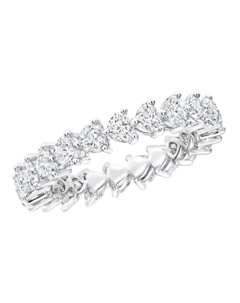 Обручальное кольцо Graff Classic Graff Heart Shape Diamond Wedding Band RER1061