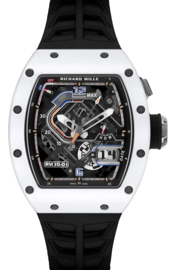 Richard Mille RM 30-01 Automatic Winding with Declutchable Rotor White Ceramic 42 x 49.94 mm