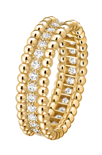 Кольцо Van Cleef & Arpels Perlee Diamants VCARP4E100