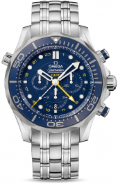 Omega Seamaster Diver 300M Co-Axial Chronometer GMT Chronograph 44 mm 212.30.44.52.03.001