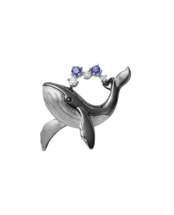 Брошь Mikimoto Praise to the Sea Brooch GB-249SU