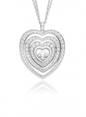 Подвеска Chopard Happy Diamonds Medium Pave Diamond Heart 797221-1003