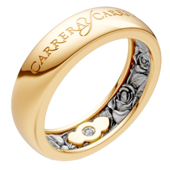 Обручальное кольцо Carrera Y Carrera Infinito Beauty Inside Roses 0134.3