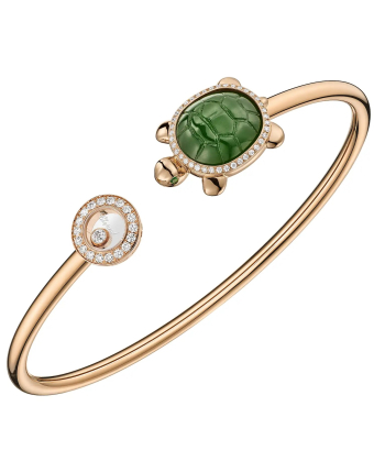 Браслет Chopard Happy Diamonds Turtle Bangle 85A687-5200
