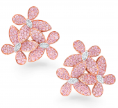 Серьги Graff Triple Pavé Butterfly Cluster Earrings