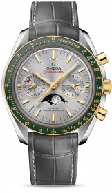Omega Speedmaster Two Counters Co-Axial Chronometer Moonphase Chronograph 44.25 mm 304.23.44.52.06.001