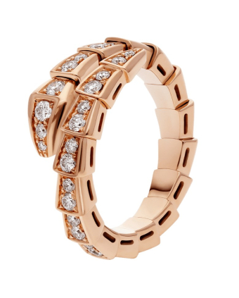Кольцо Bvlgari Serpenti Viper One-Coil Ring 355975