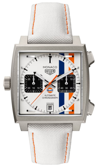TAG Heuer Monaco Chronograph x Gulf 39 mm CAW218G.EB0393