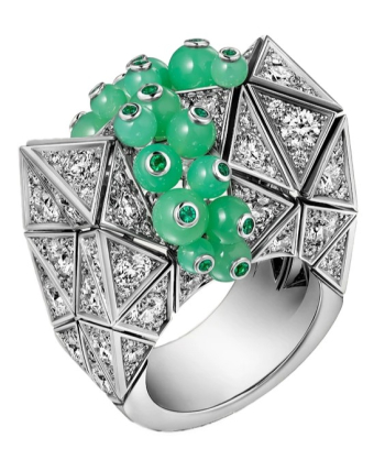 Кольцо Cartier Libre Tuttitutti Chrysoprase H4414152