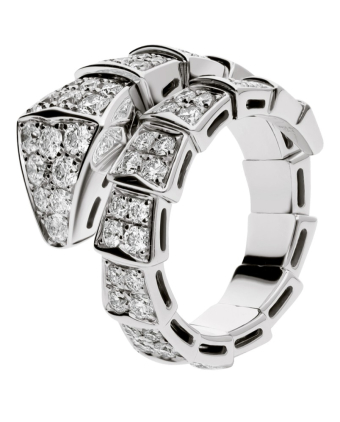 Кольцо Bvlgari Serpenti Viper One-Coil Ring 347721